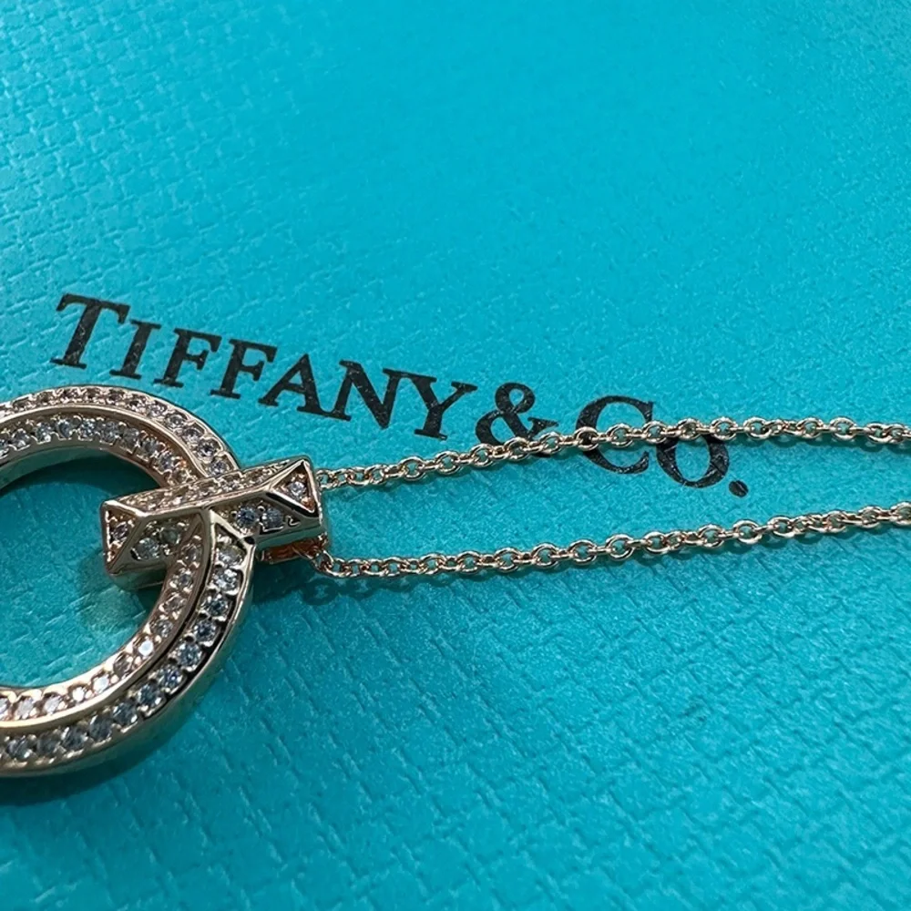 Tiffany Round Diamond Necklace - Picture 6 of 6